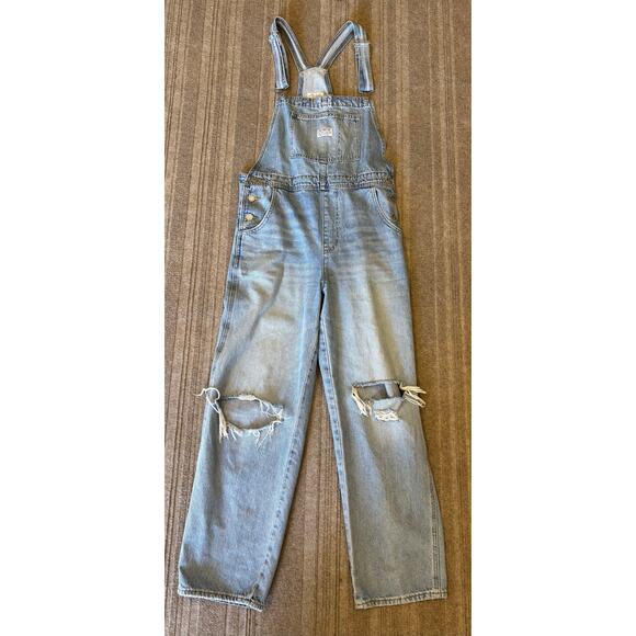 Levis Womens Denim Overalls Medium - Picture 1 of 15
